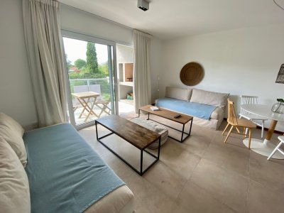 Apartamento a estrenar en la Mansa 1 dormitorio con parrillero