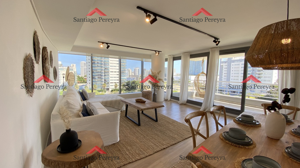 Apartamento ID.15029 - Apartamento en venta a metros de playa Mansa amueblado a estrenar.