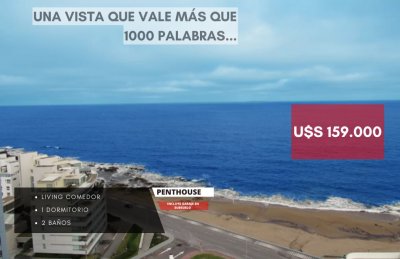 Penthouse en Península 1 dormitorio con gran balcón