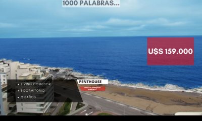 Penthouse en Península 1 dormitorio con gran balcón