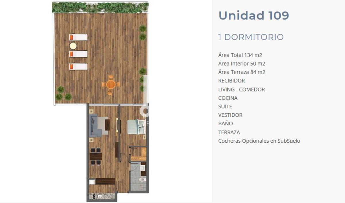 Apartamento ID.34 - Moderna unidad en Peninsula 