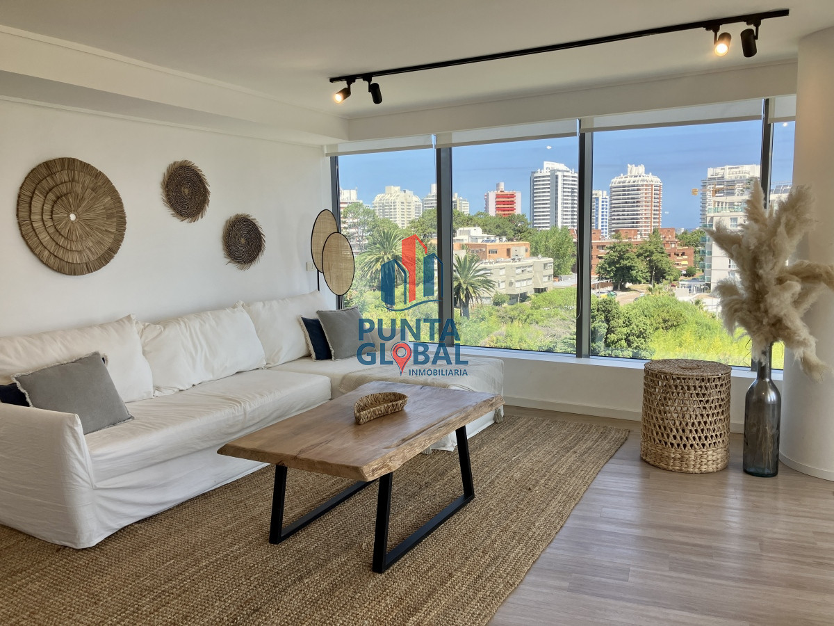 Apartamento ID.218 - Apartamento en venta a metros de playa Mansa amueblado a estrenar.
