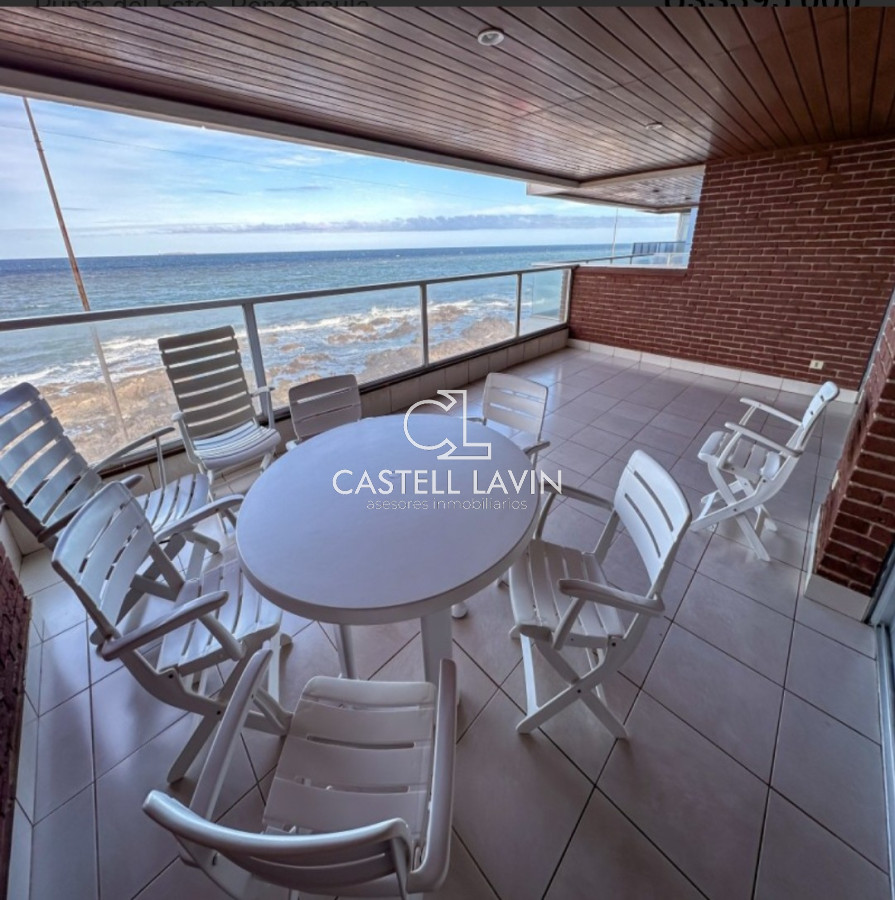 Apartamento ID.218 - Venta Apartamento 2 Dormitorios primera línea al mar Península Punta del Este