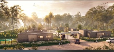 Casa en entorno natural priorizando la tranquilidad y la conexión con la naturaleza 