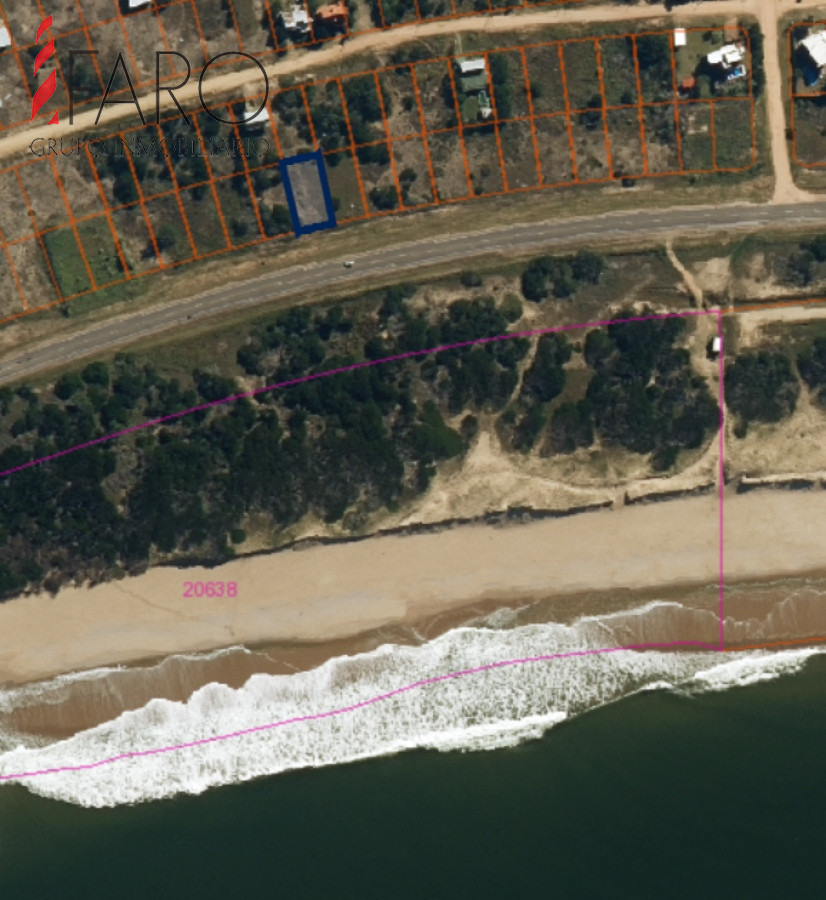 Excepcional lote sobre ruta 10, frente al mar  - FAR35715T