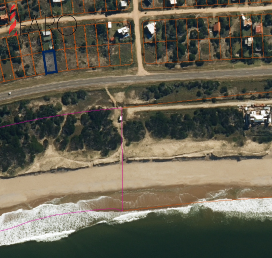 Excepcional lote sobre ruta 10, frente al mar  - FAR35714T