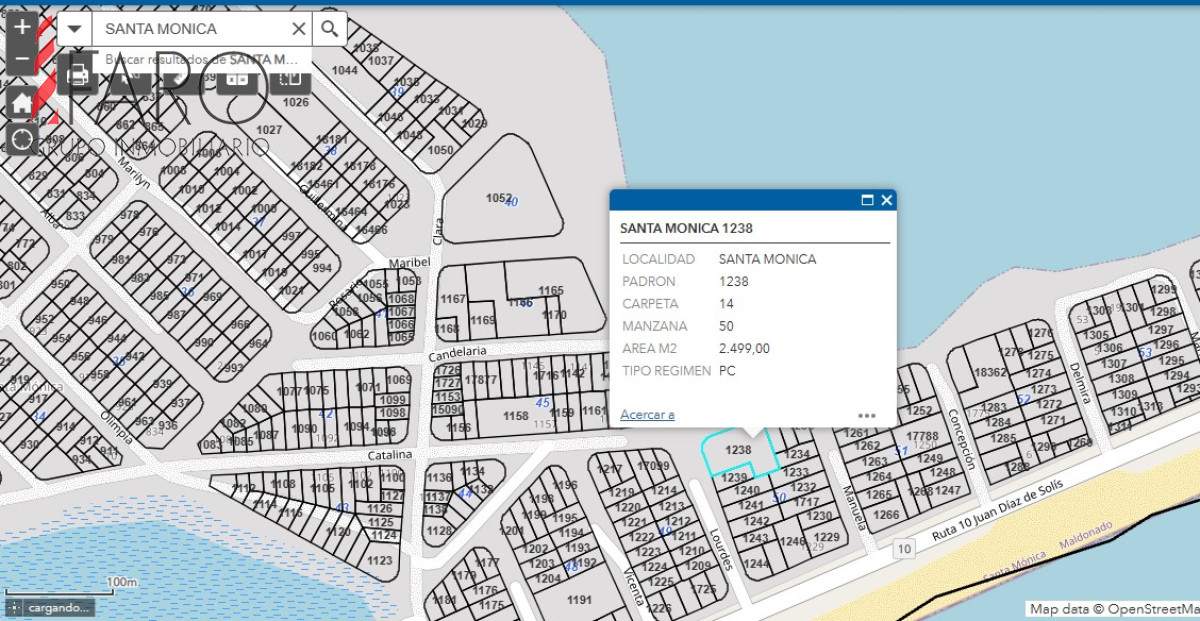 Terreno en Jose Ignacio, Santa Monica - FAR35583T