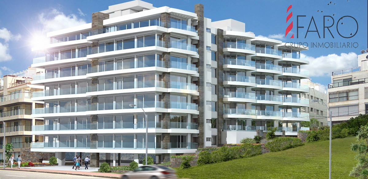 Apartamento en pozo en la Península 3 dormitorios con terraza y parrillero - FAR36642A