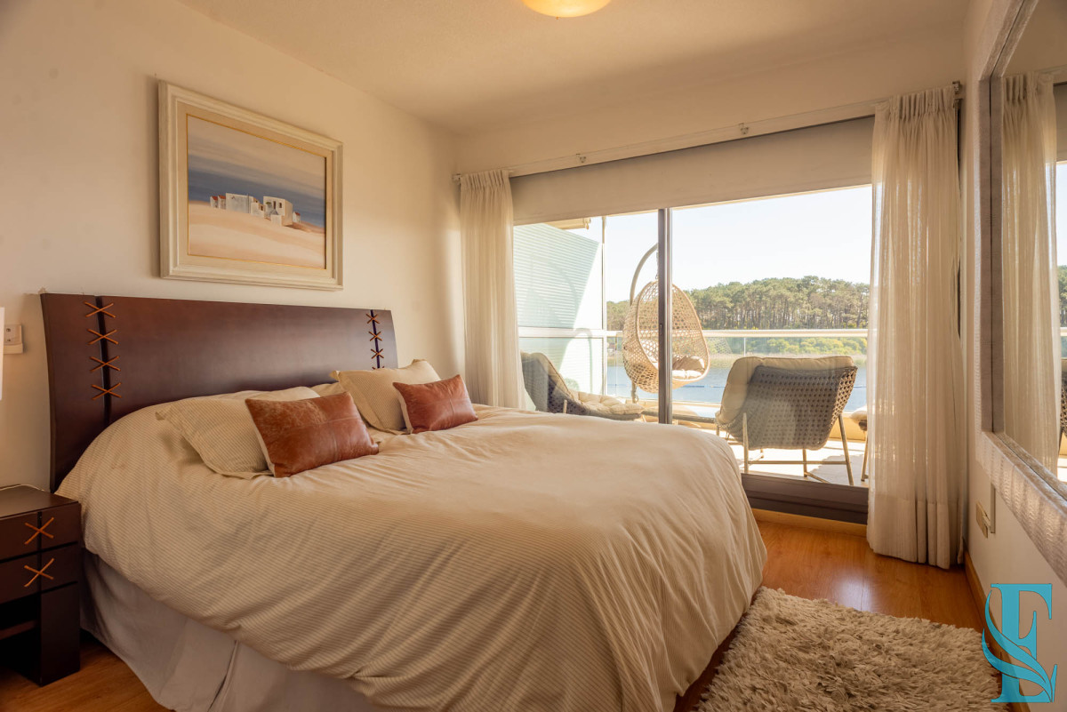 Apartamento ID.447 - 3 dormitorios vista despejada a la laguna y al mar.