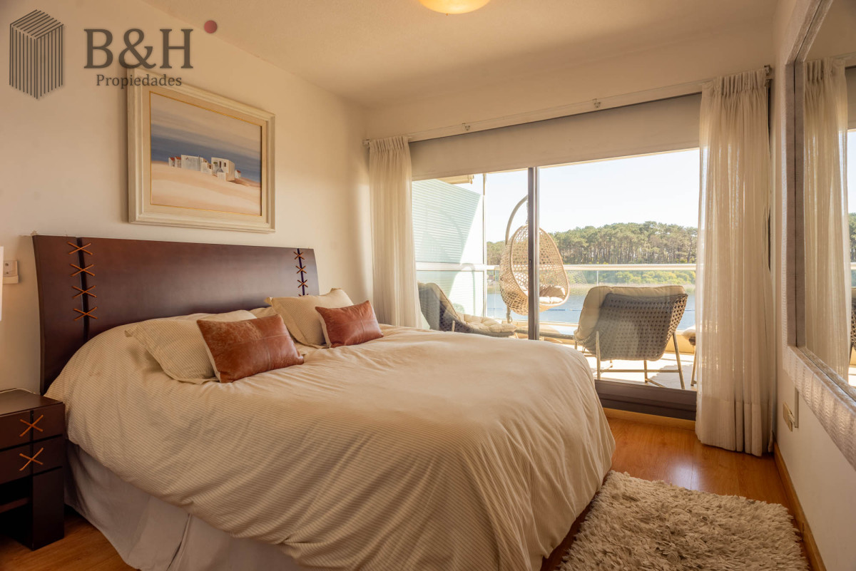Apartamento ID.3356 - 3 dormitorios vista despejada a la laguna y al mar.