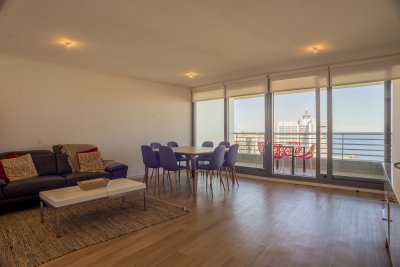 2 DORMITORIOS PISO ALTO VISTA AL MAR PLAYA MANSA