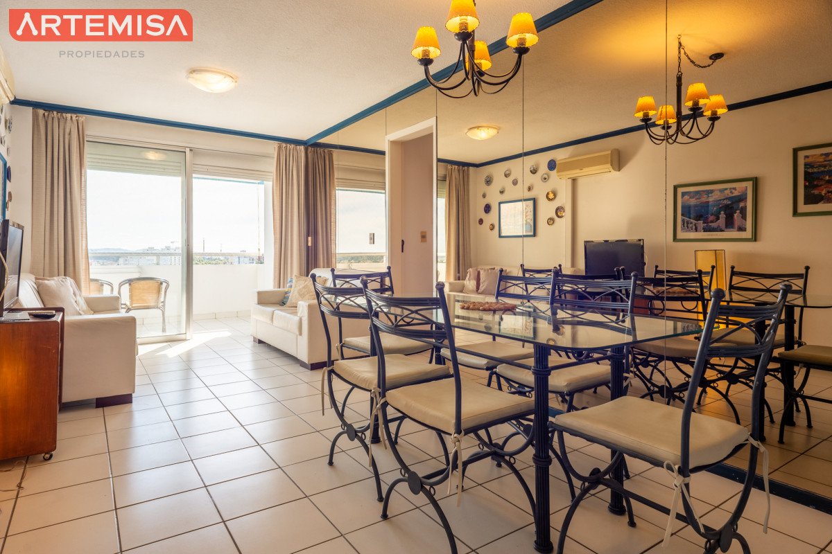 Apartamento ID.828 - 3 dormitorios vista al mar con garage, Roosevelt