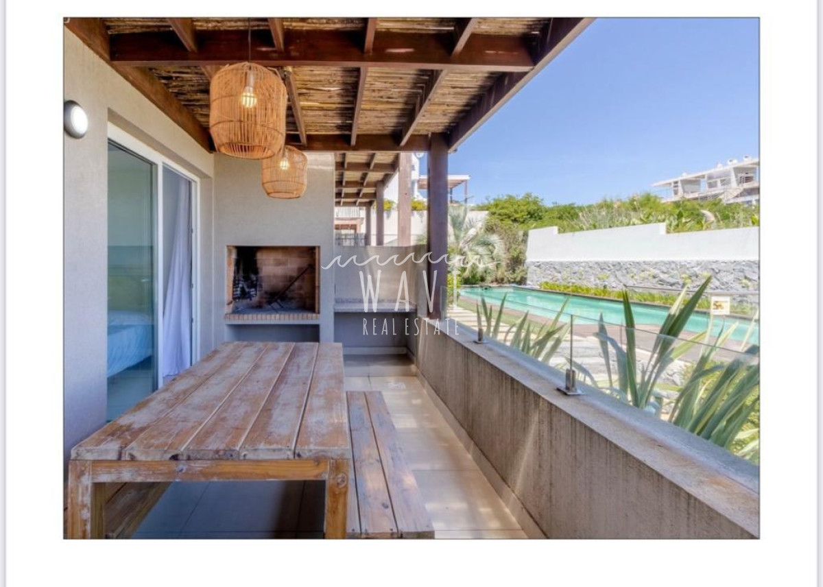 Apartamento ID.1468 - La Barra, Posta del Cangrejo, a pasos del mar, 2 dormitorios, terraza con parrillero.