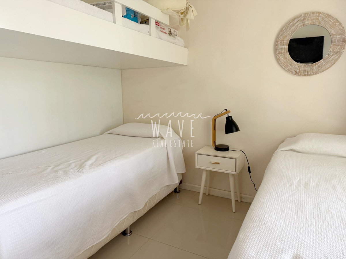 Apartamento ID.5393 - Rincón del Indio, Pda 23, orientación bosque con vista al mar, 2 dormitorios, parrillero propio