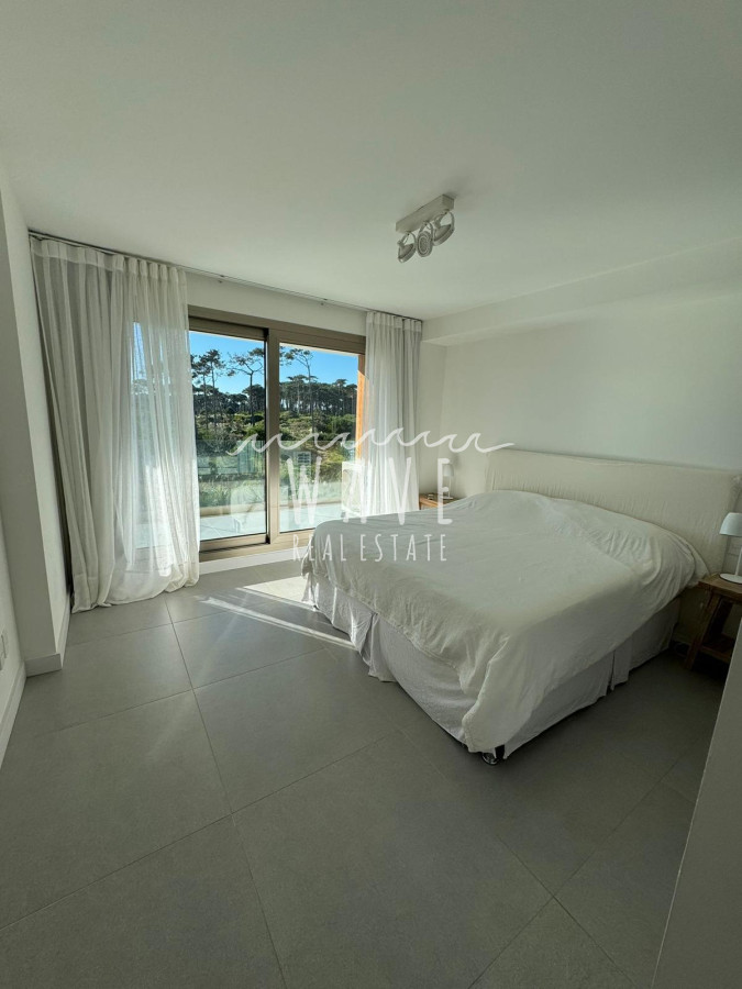 Apartamento ID.1668 - Apartamento en alquiler, Manantiales, exclusivo, frente al mar. 3 suites, terrazas. Nuevo.