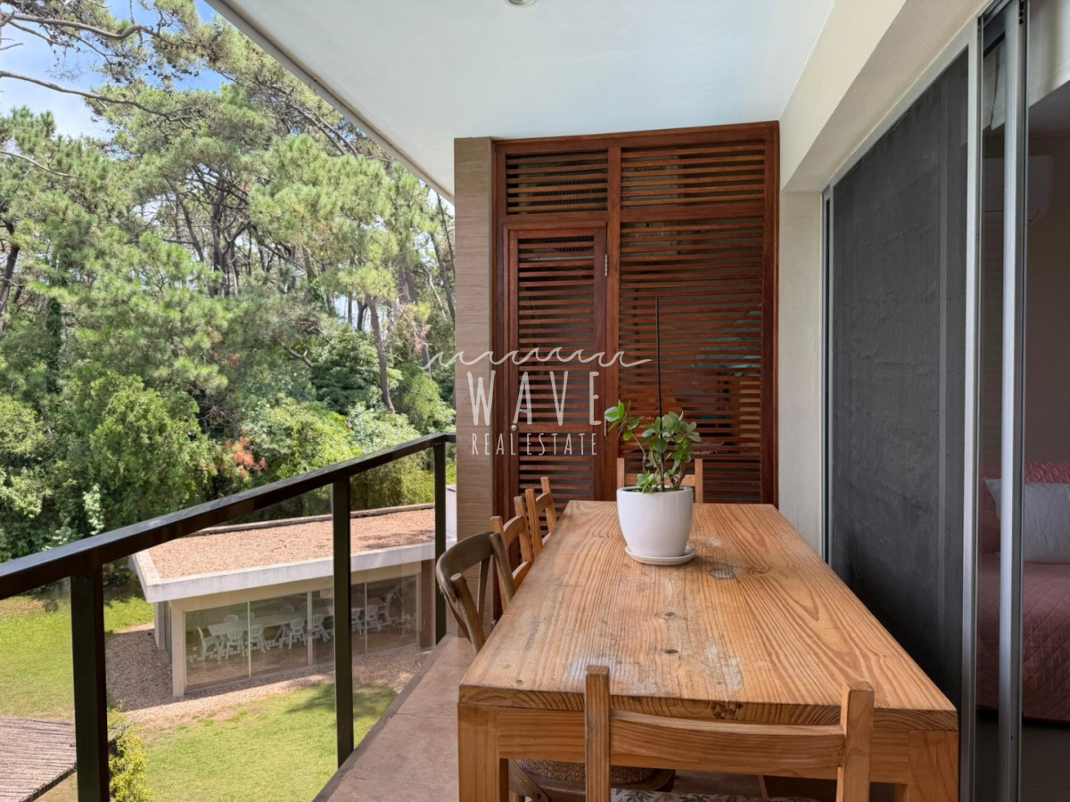 Apartamento ID.5393 - Rincón del Indio, Pda 23, orientación bosque con vista al mar, 2 dormitorios, parrillero propio