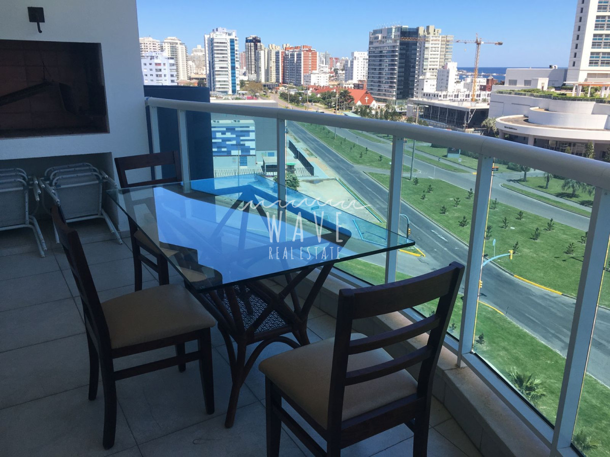 Apartamento ID.3732 - Mansa, a pasos de la Península y muy cerca del puerto. 2 dormitorios. Todos los servicios.