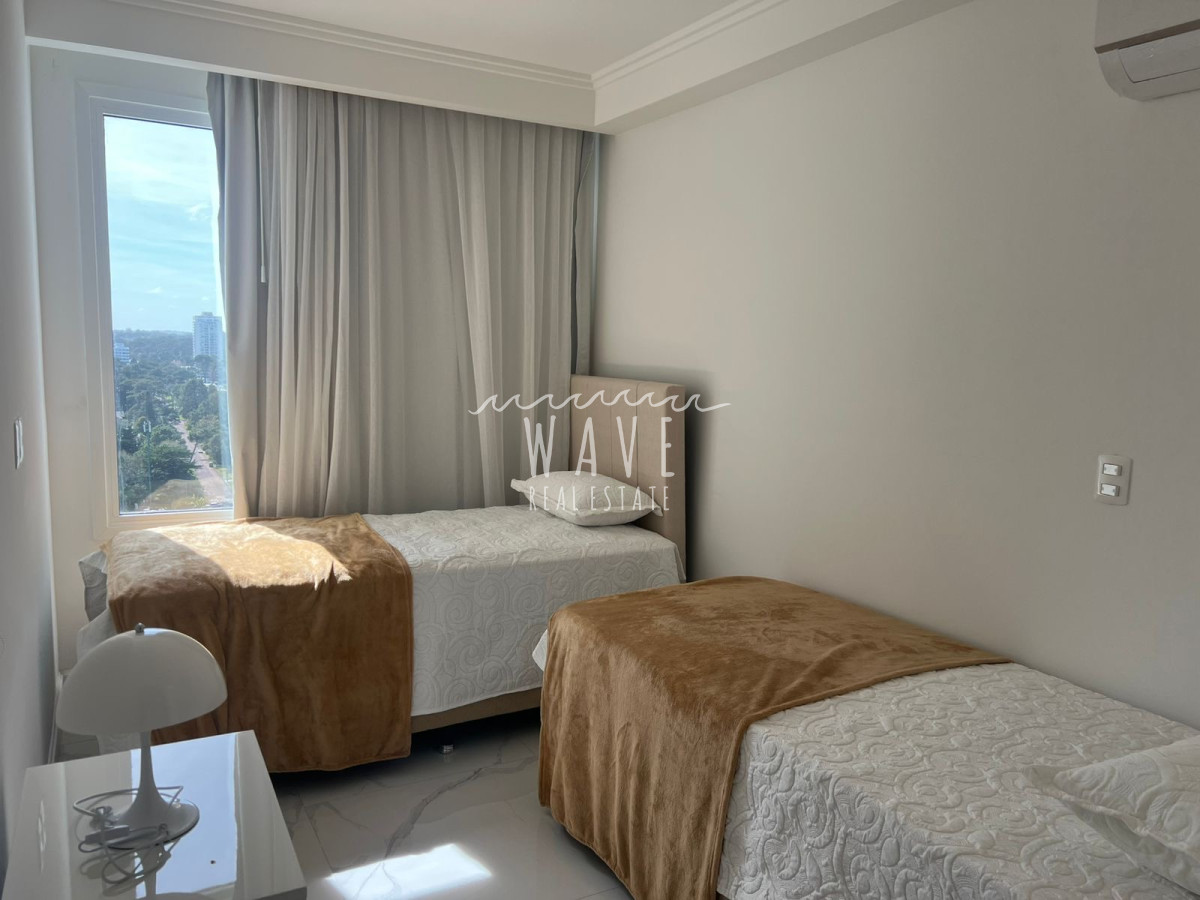 Apartamento ID.5053 - Alquiler verano apartamento 3 dormitorios primera linea Mansa, Punta del Este 