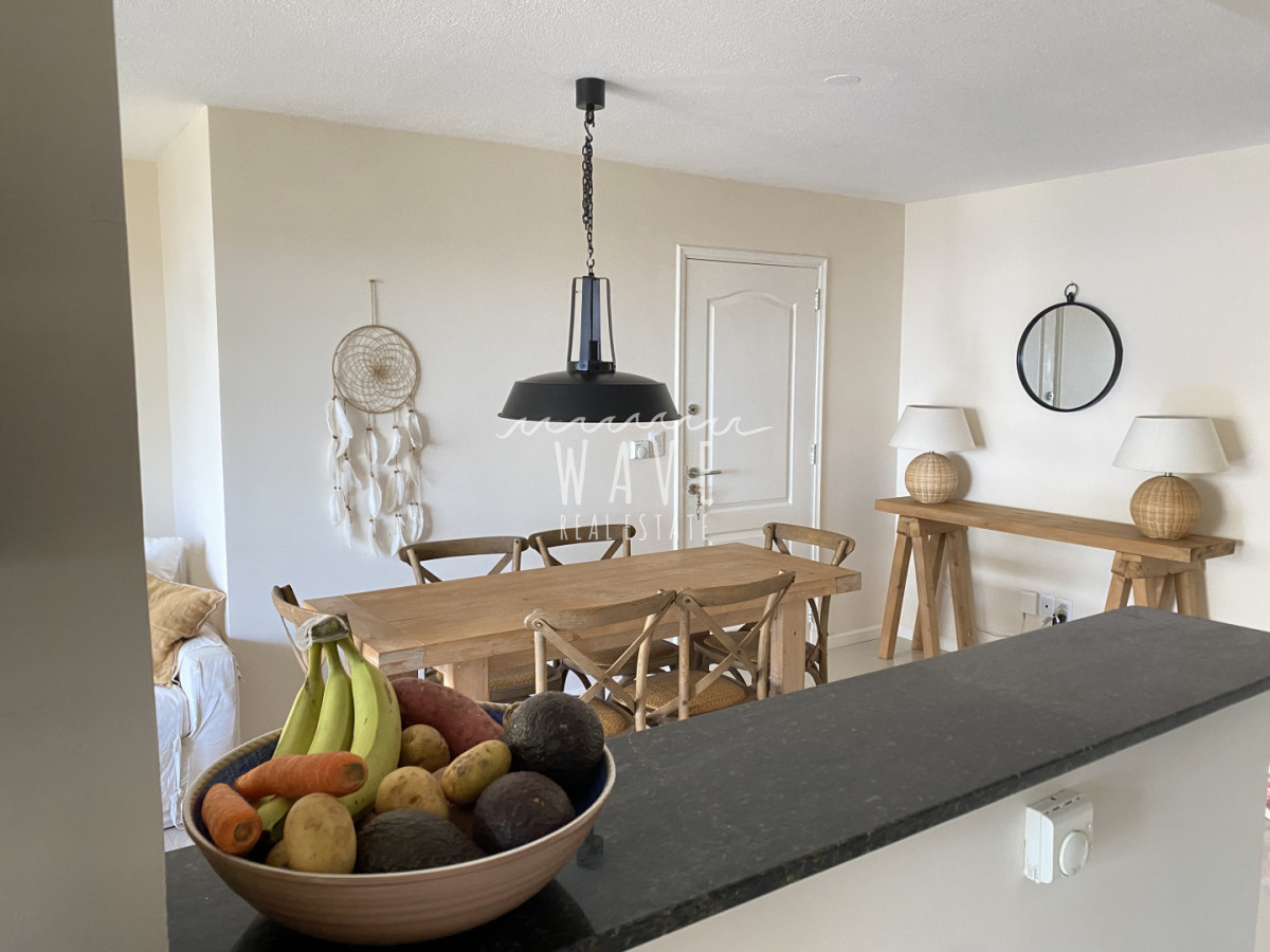 Apartamento ID.5393 - Venta de apartamento de 2 dormitorios en Rincón del Indio, Pda 23, orientación bosque con vista al mar, parrillero propio