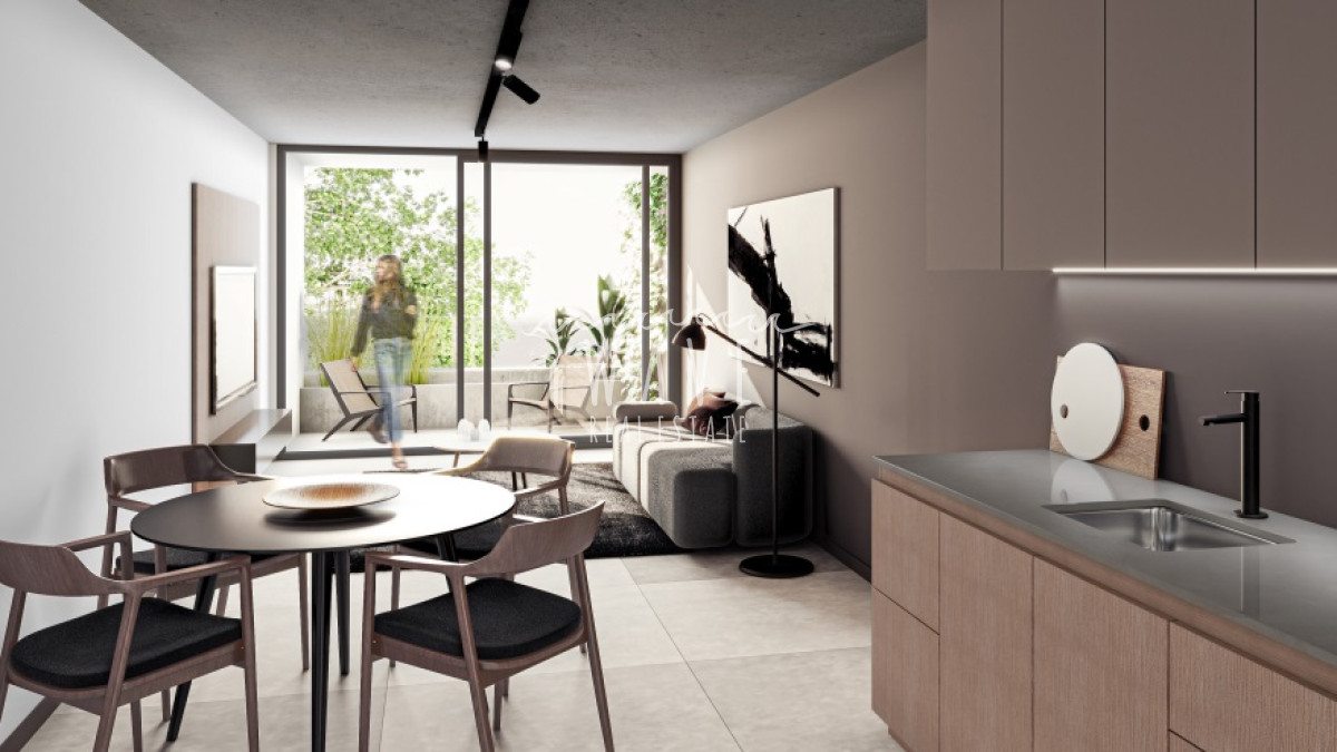 Apartamento ID.4415 - Apto de 1 Dorm. con terraza y Patio