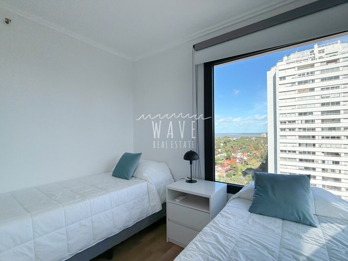 Apartamento ID.5543 - Venta de apartamento 2 dormitorios Roosevelt Punta del Este  