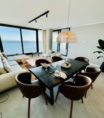 Venta espectacular departamento 2 Dorm, primera fila playa mansa