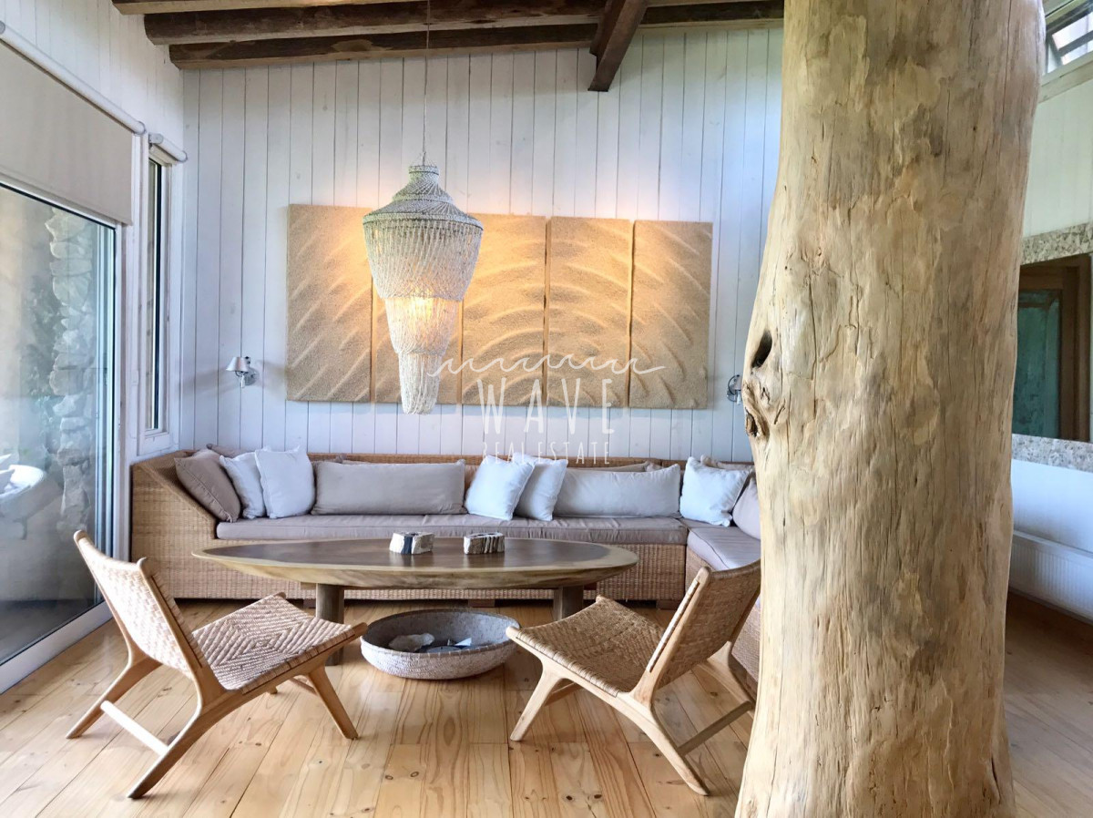 Casa ID.4581 - Alquiler de Verano, La Juanita, casa sobre laguna José Ignacio, cerca de la playa, 3 dormitorios. 