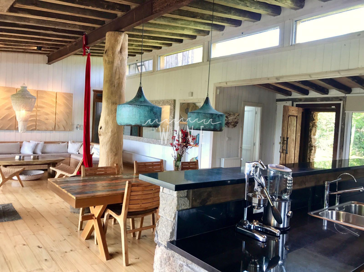 Casa ID.4581 - Alquiler de Verano, La Juanita, casa sobre laguna José Ignacio, cerca de la playa, 3 dormitorios. 