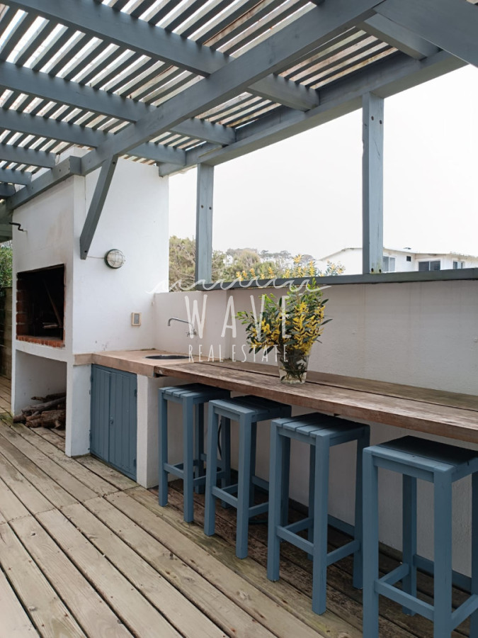 Casa ID.5270 - Alquiler de verano, casa de 3 dormitorios en La Juanita, con parrillero