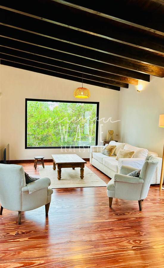 Casa ID.4684 - Alquiler Temporal Casa Barra Verde, 3 dormitorios, enorme jardín. 7 personas, Linda, cómoda, muy disfrutable.