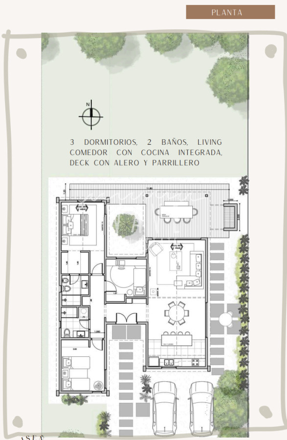 Casa ID.4863 - Casa en Venta en la Barra, 3 dormitorios y garage