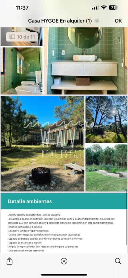 Casa ID.5091 - Casa alquiler Temprada barra verde 