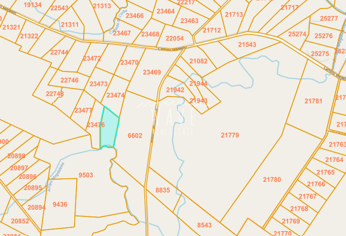 Chacra ID.5484 - Venta Chacra 5 has con costa de arroyo Camino Medellin