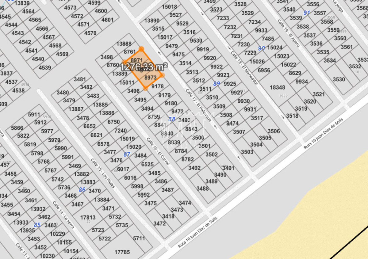 Terreno ID.5704 - Venta Lote Balneario Buenos Aires 8971-8972-8973