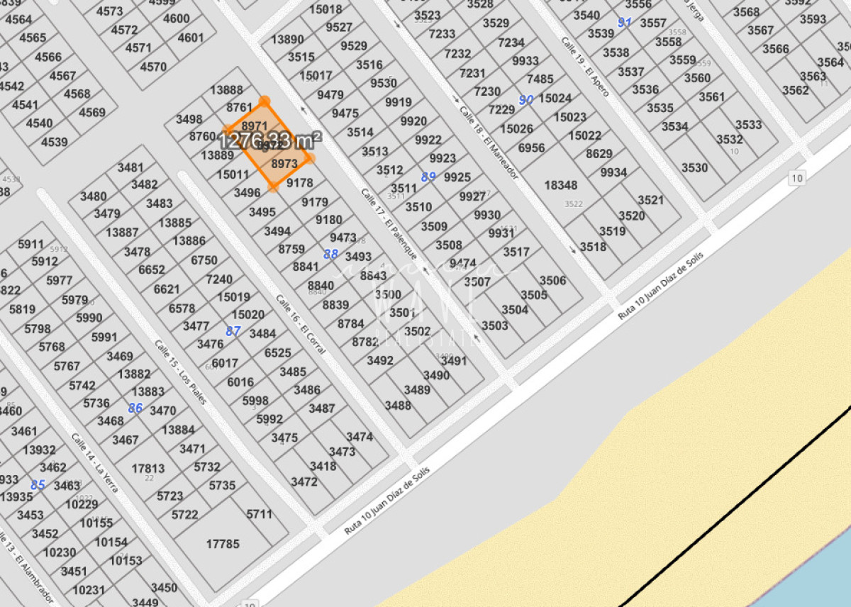 Terreno ID.5704 - Venta Lote Balneario Buenos Aires 8971-8972-8973