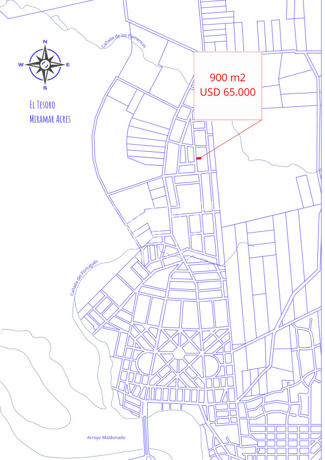 Terreno ID.4837 - Venta de Terreno Miramar Acres, con 900 metros cuadrados