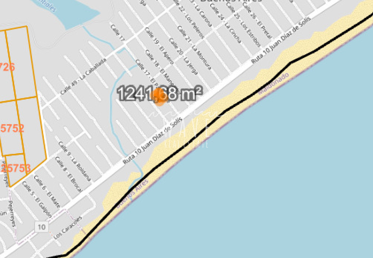 Terreno ID.5707 - Venta 3 Lotes Balneario Buenos Aires próximo al mar 