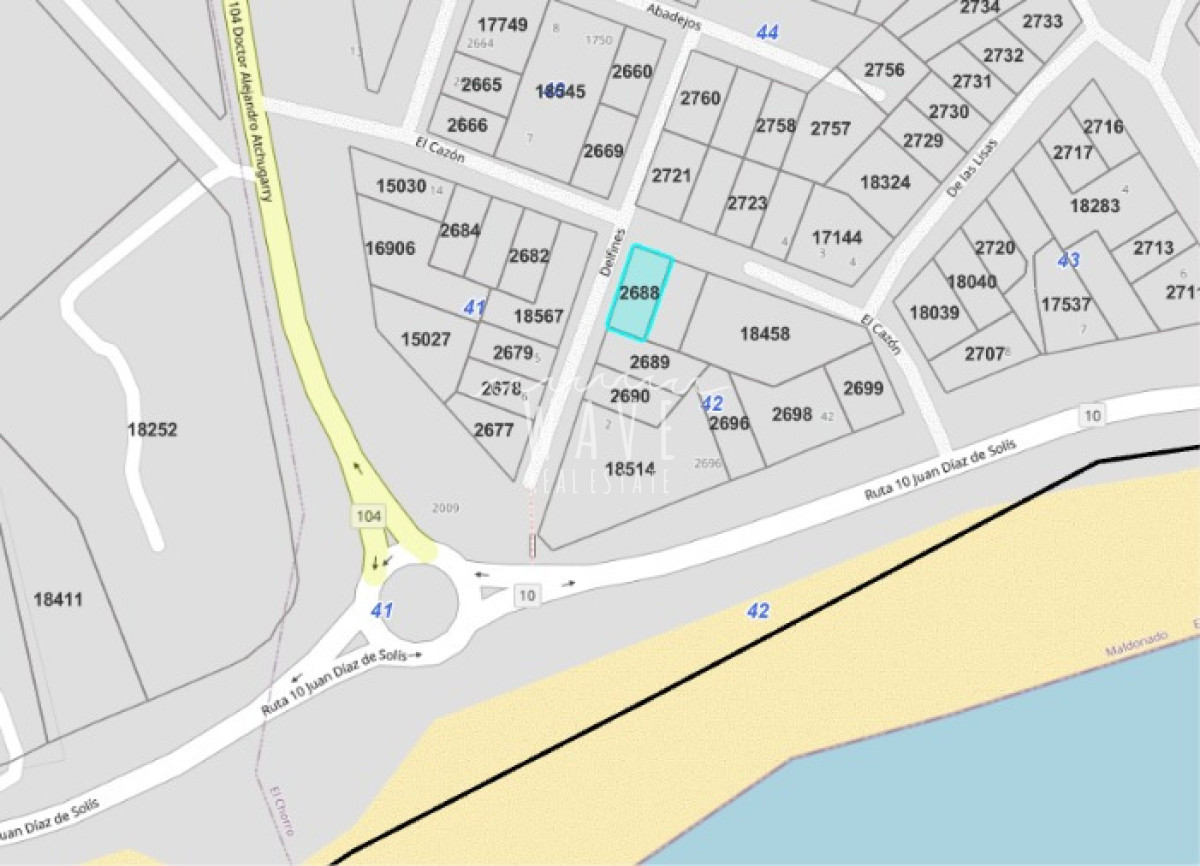 Terreno ID.5981 - Venta Lote El chorro, Manantiales.