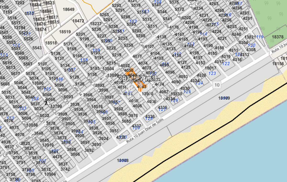 Terreno ID.5695 - Venta 7 lotes en serie Balneario Buenos Aires 