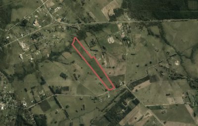 Campo de 23 hectáreas, cercano a Ruta 104 y San Carlos