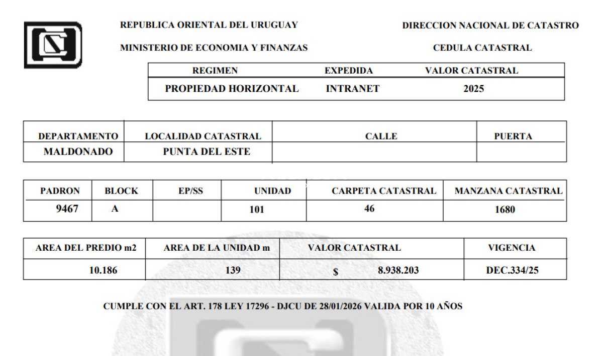 Apartamento ID.4041 - apartamento 3 dormitorios y dependencia  venta