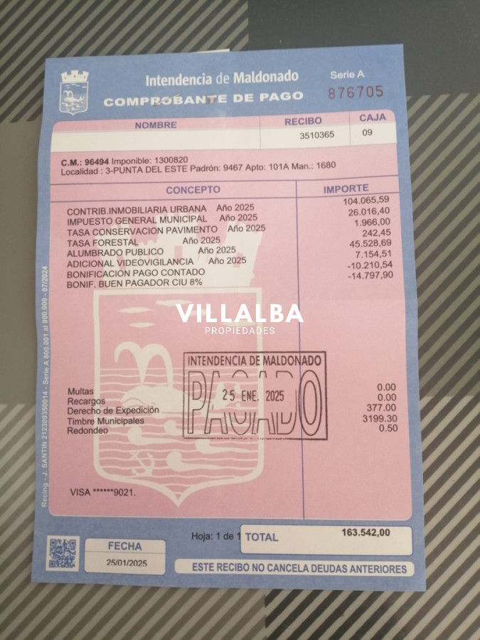 Apartamento ID.4041 - apartamento 3 dormitorios y dependencia  venta