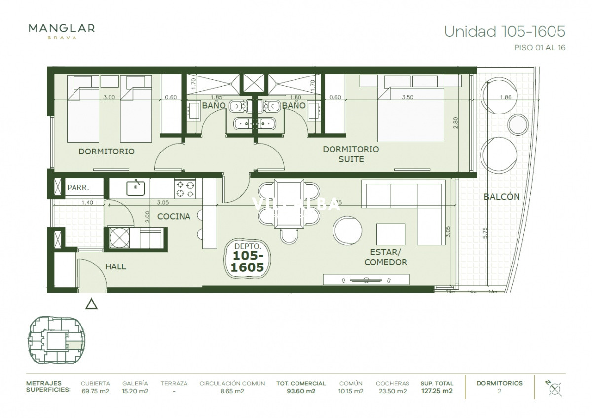 Apartamento ID.2397 - Apartamento Frente al mar.