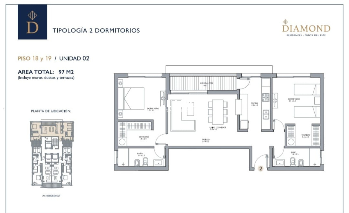 Apartamento ID.2556 - DIAMOND RESIDENCES