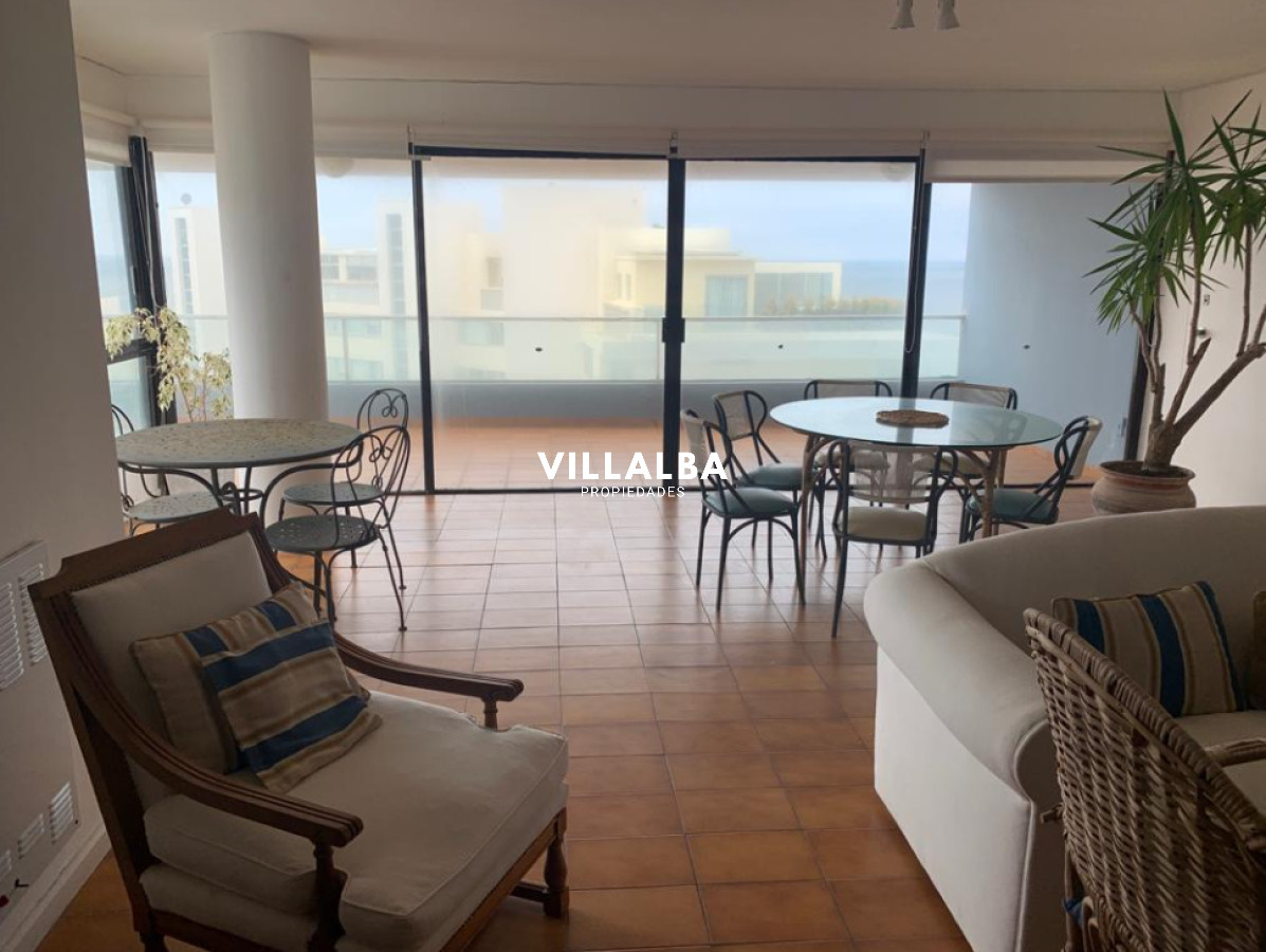 Apartamento ID.3618 - 3 suites + dependencia, 2 garajes. Vista espectacular
