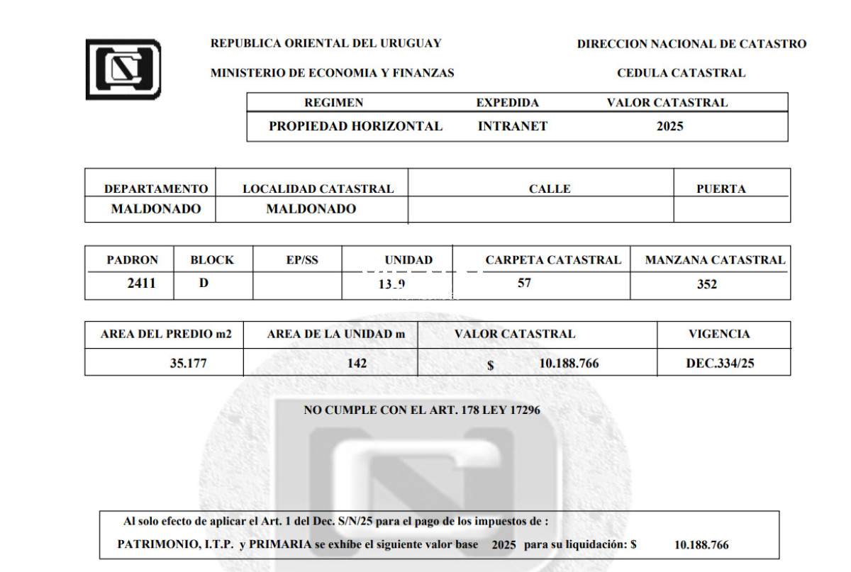 Apartamento ID.4426 - Amplio apartamento complejo Lincoln center