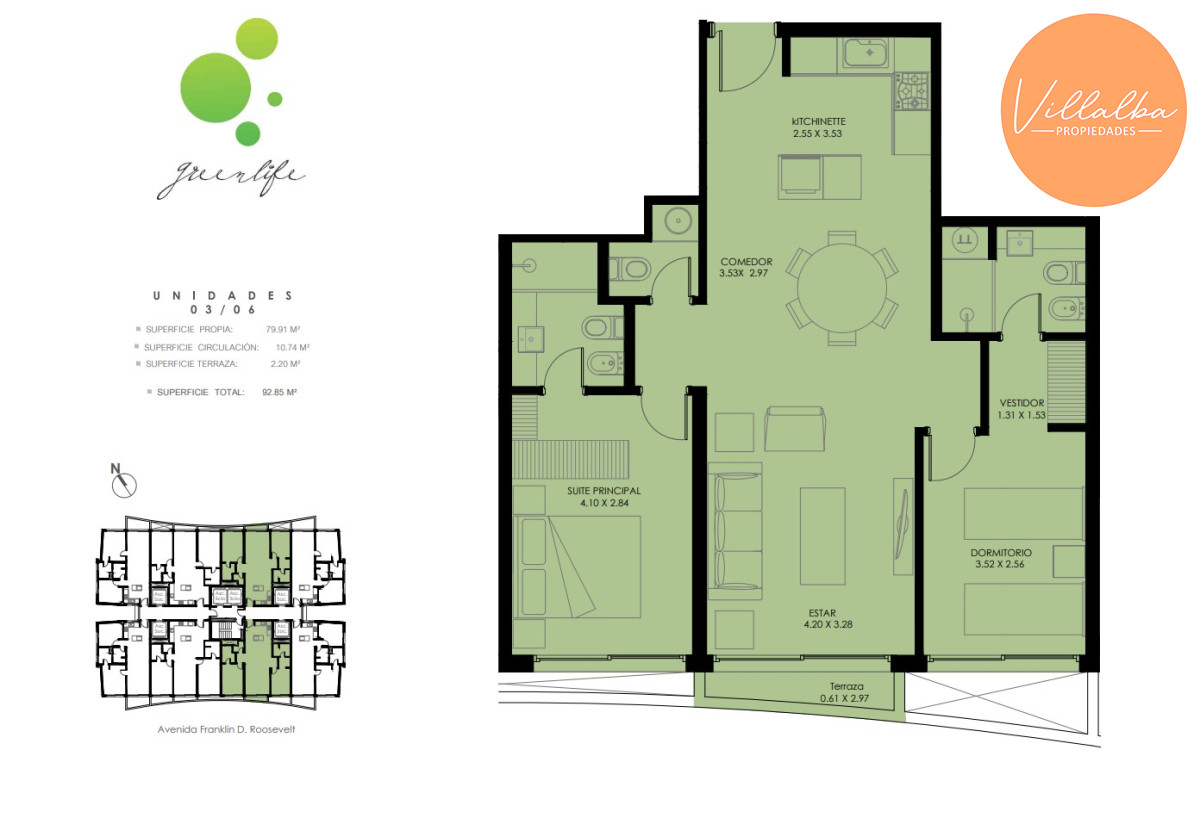 Apartamento ID.316 - Oportundad 2 dormitorios a estrenar 