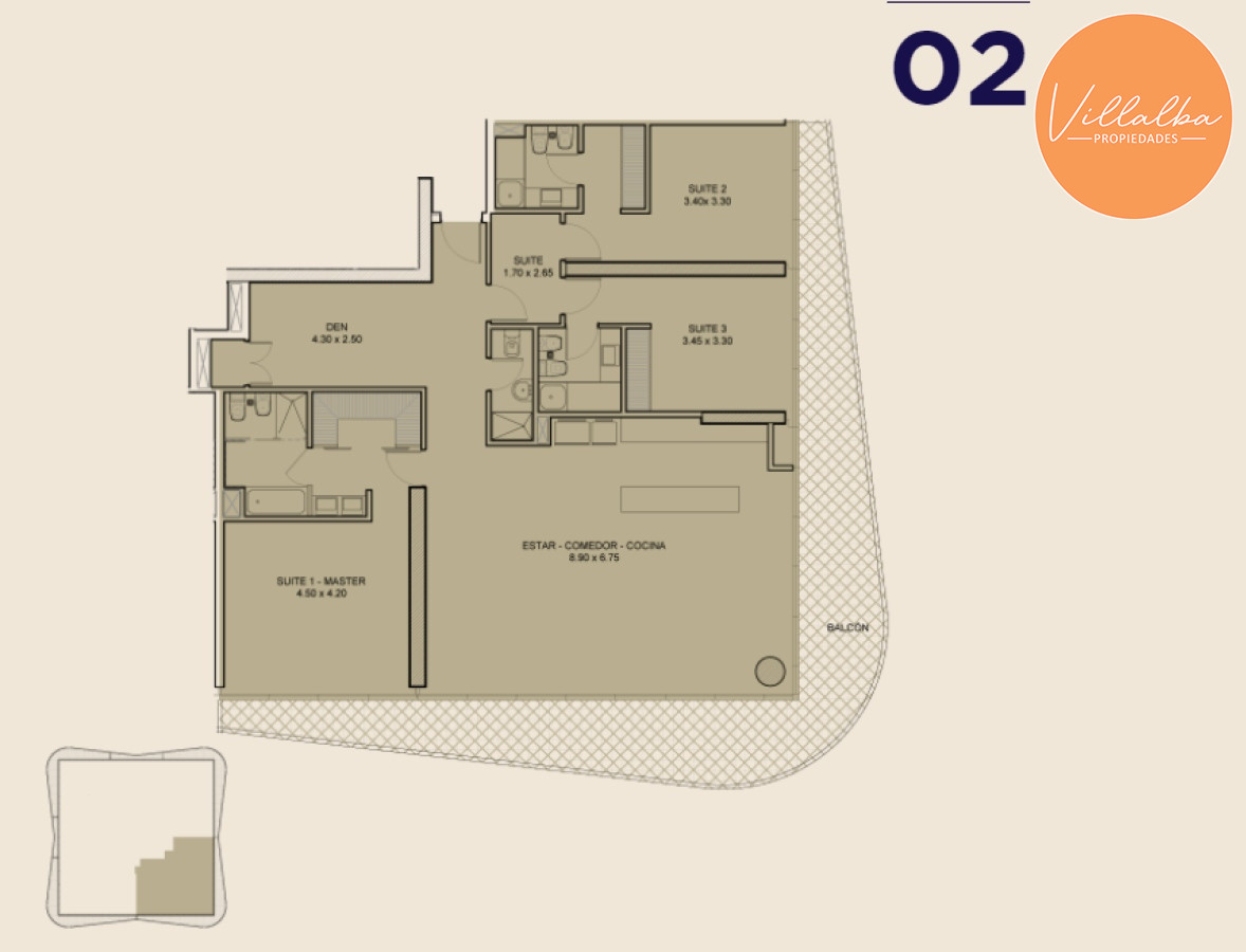 Apartamento ID.2510 - Surfside Village Punta Del este