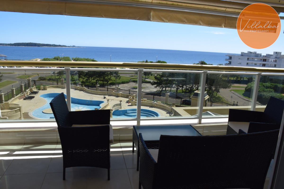 Apartamento ID.264 - Departamento de 3 dormitorios con vista espectacular  Le Jardin, Punta del Este