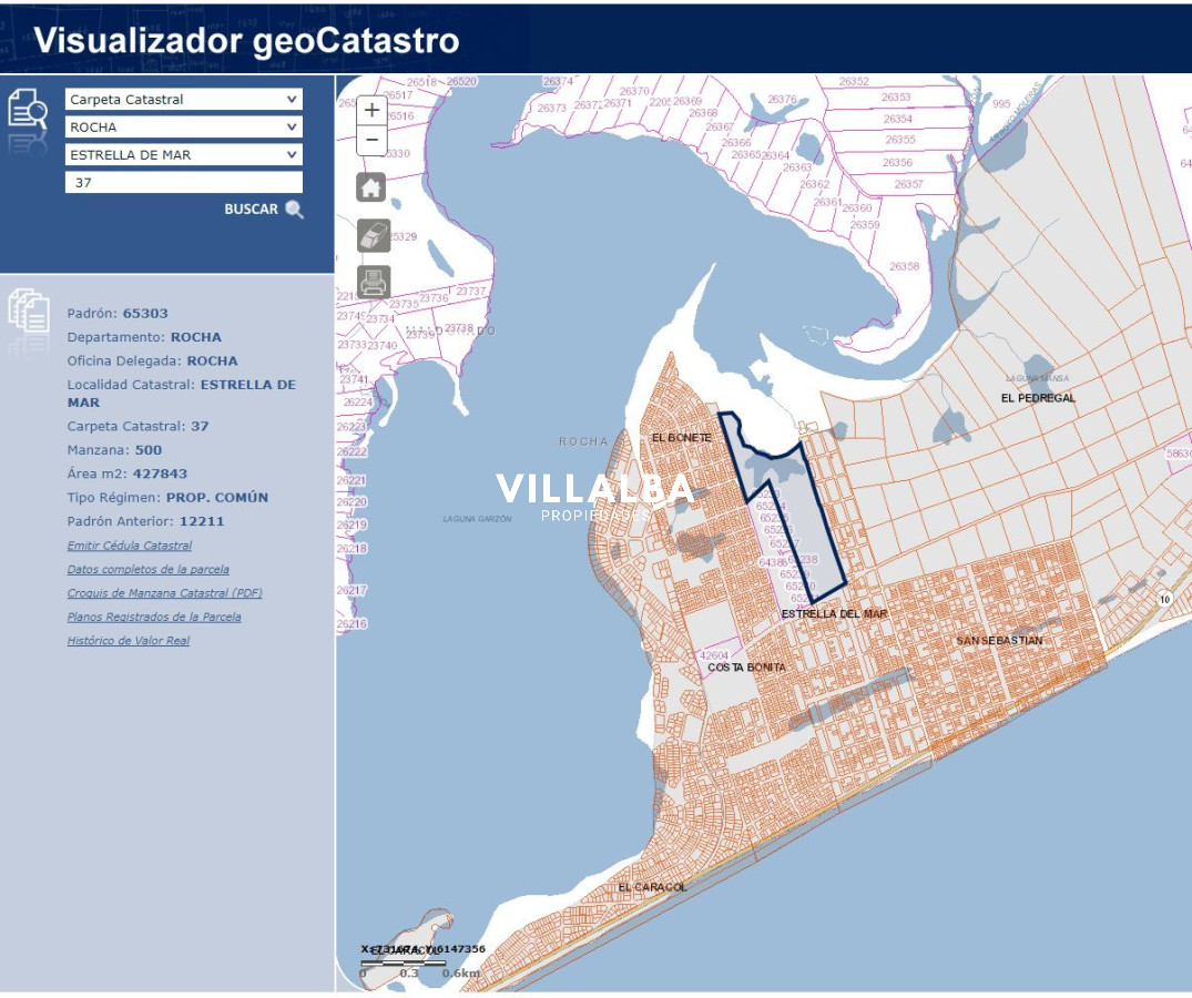 Chacra ID.4603 - 47 Hectareas sobre Laguna Garzon , ideal Barrio Privado!!